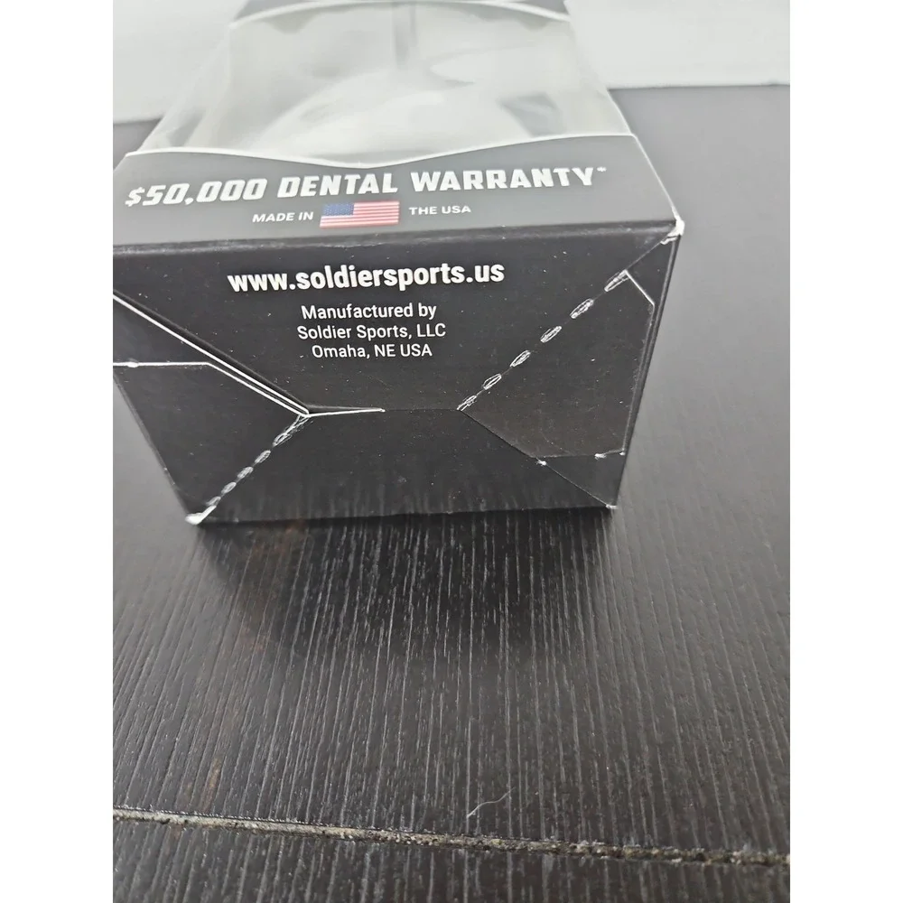 Soldier Mouthguard with Tethers – One Size Fits All – New in Box (A)